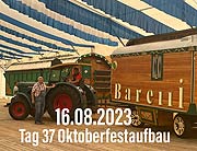 Oktoberfest 2023 Aufbau - Tag 37 (Mittwoch, 16.08.2023) (©Foto: Martin Schmitz)
